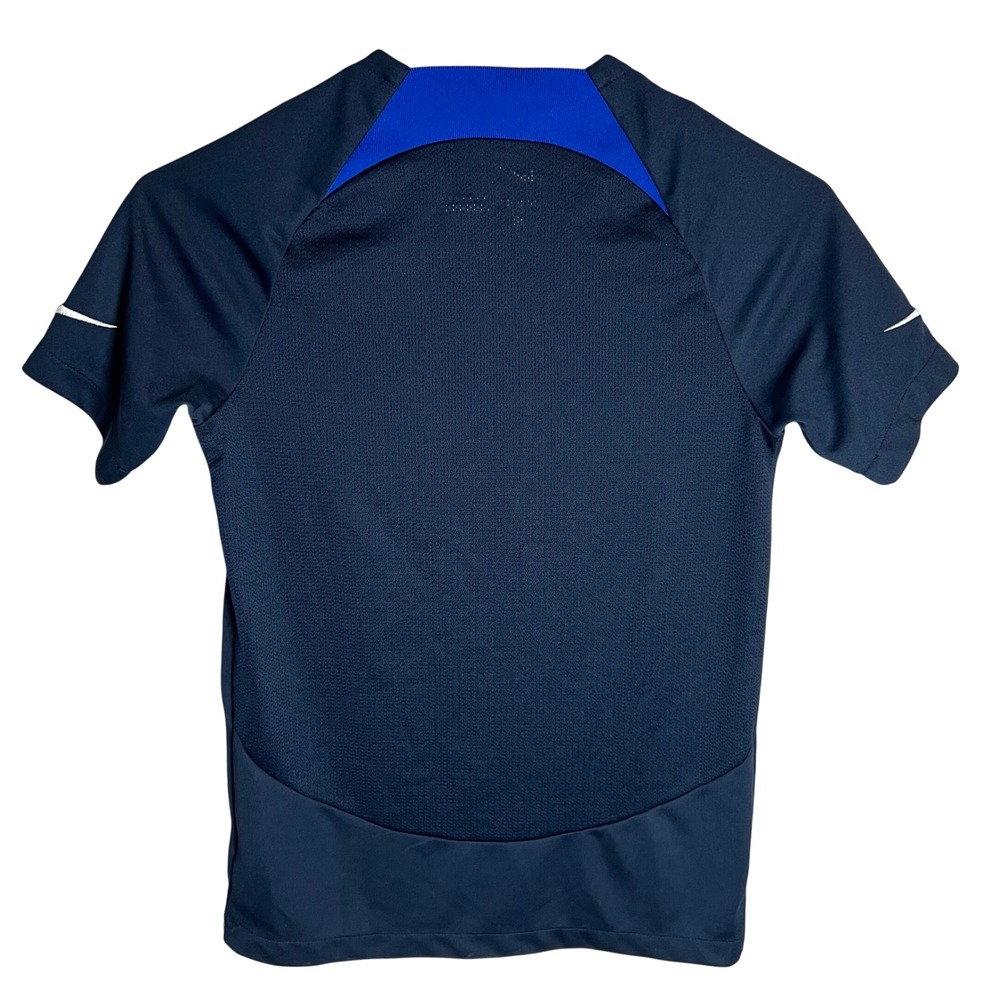 Nike USA Soccer Youth Medium 2022/2023 Strike Training Jersey Navy Blue USMNT - Picture 2 of 9
